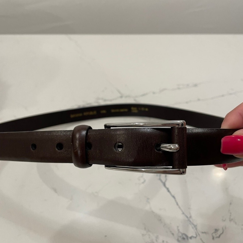 Mens Banana Republic Size Large Genuine Leather Belt